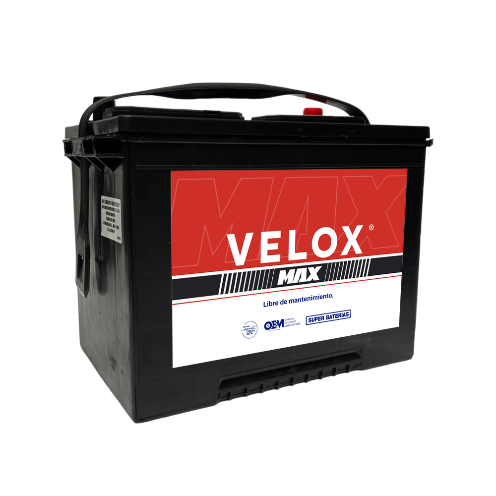 BATERIA AUTOMOTRIZ VELOX MAX BCI BAT-24-530 12 V 530 CCA - Imagen 2