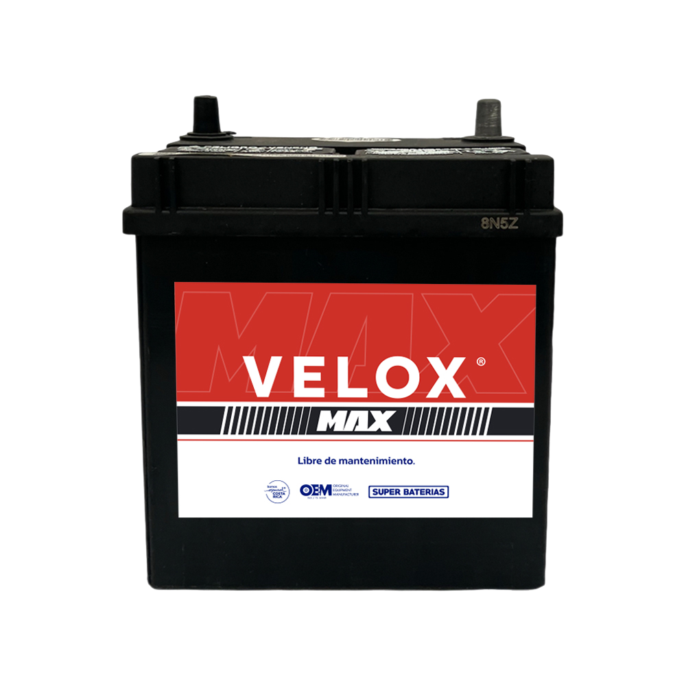 BATERIA AUTOMOTRIZ VELOX MAX BCI BAT-NS40Z-320 12 V 320 CCA