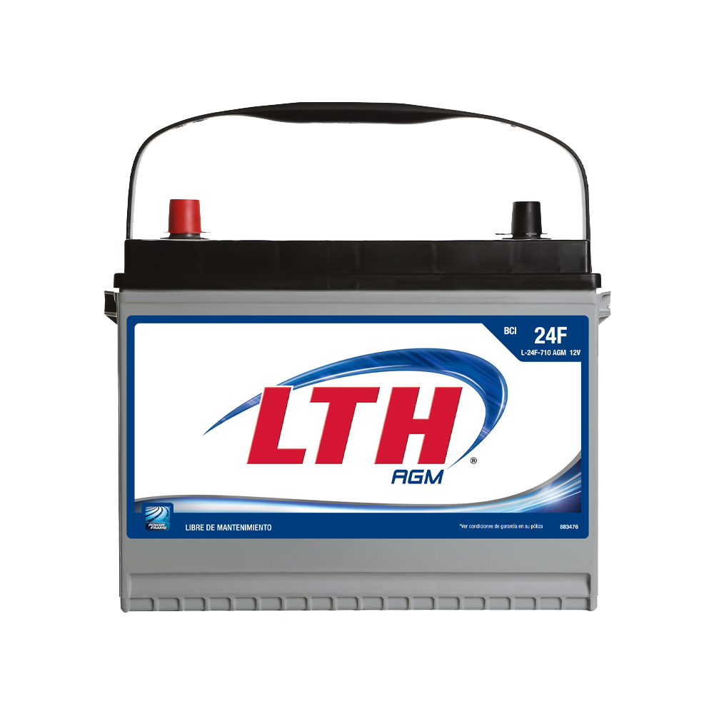 BATERIA AUTOMOTRIZ LTH AGM BCI L-24F-710 AGM 12 V 710 CCA