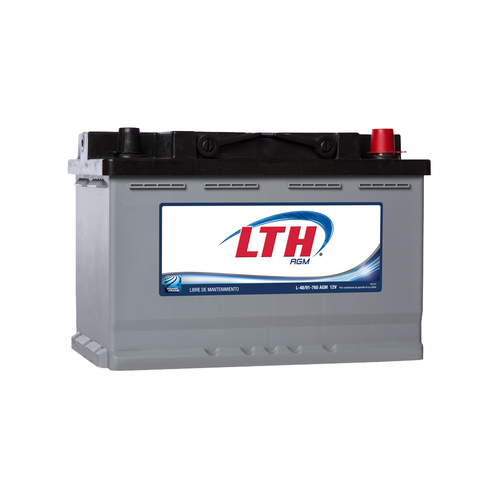 BATERIA AUTOMOTRIZ LTH AGM BCI L-48/91-760 AGM 12 V 760 CCA - Imagen 2