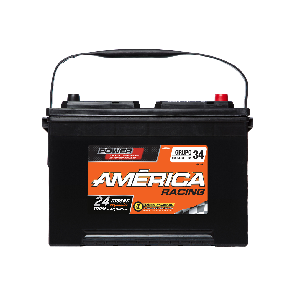 BATERIA AUTOMOTRIZ AMERICA BCI AM-34-600 12V 600 CCA