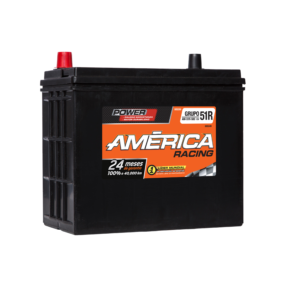 BATERIA AUTOMOTRIZ AMERICA BCI AM-51R-500 12V 500 CCA - Imagen 2