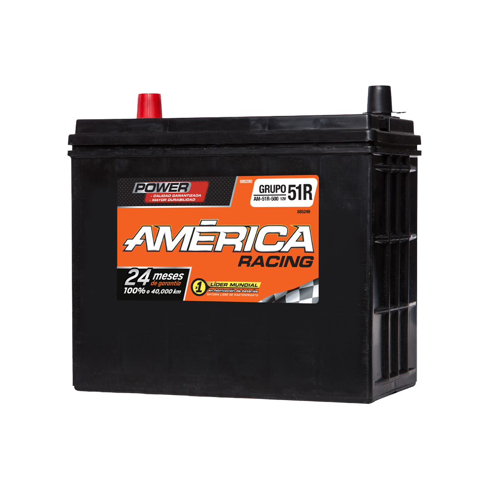 BATERIA AUTOMOTRIZ AMERICA BCI AM-51R-500 12V 500 CCA - Imagen 3