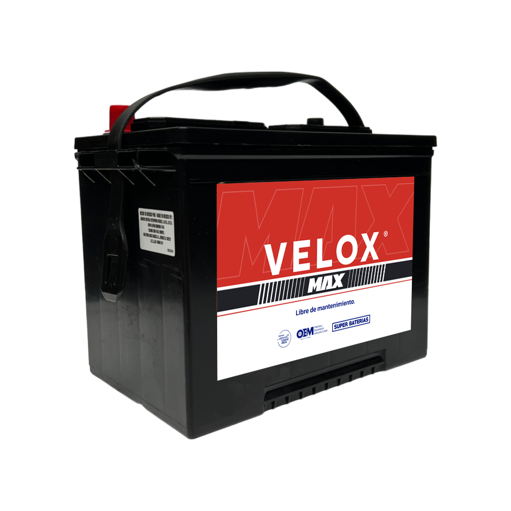 BATERIA AUTOMOTRIZ VELOX MAX BCI BAT-24F-450 12 V 450 CCA - Imagen 2
