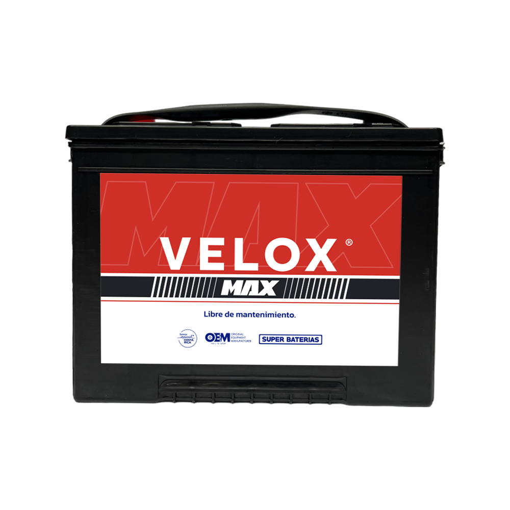 BATERIA AUTOMOTRIZ VELOX MAX BCI BAT-24R-530 12 V 530 CCA