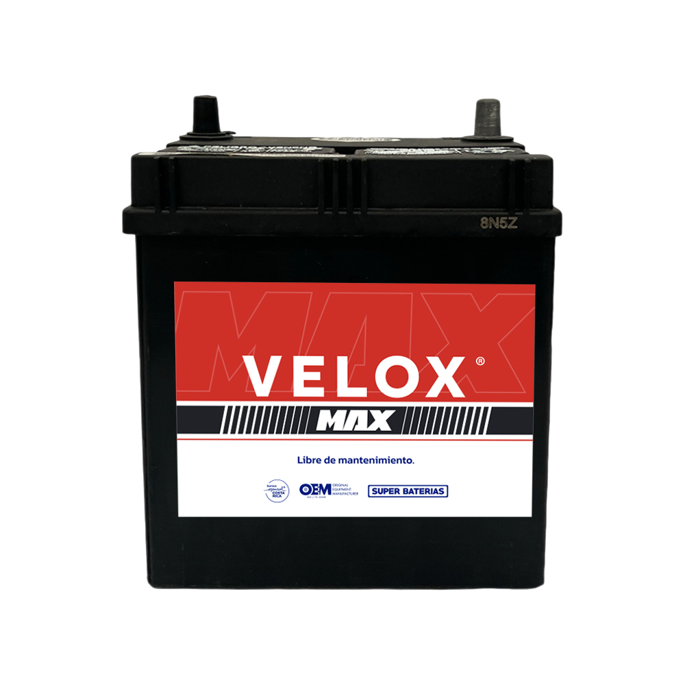 BATERIA AUTOMOTRIZ VELOX MAX BCI BAT-NS40Z-320 12 V 320 CCA