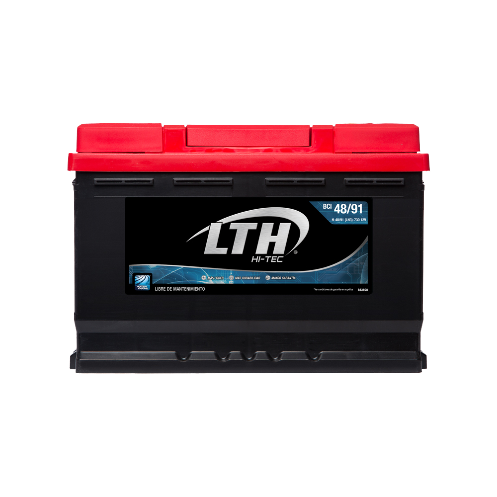 BATERIA AUTOMOTRIZ LTH HITEC BCI H-48/91(LN3)-730 12 V 730 CCA