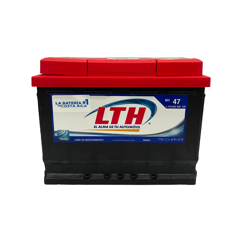 BATERIA AUTOMOTRIZ LTH BCI L-47-550 12 V 550 CCA