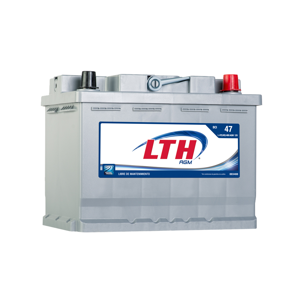 BATERIA AUTOMOTRIZ LTH AGM BCI L-47-660 AGM 12 V 660 CCA - Imagen 2