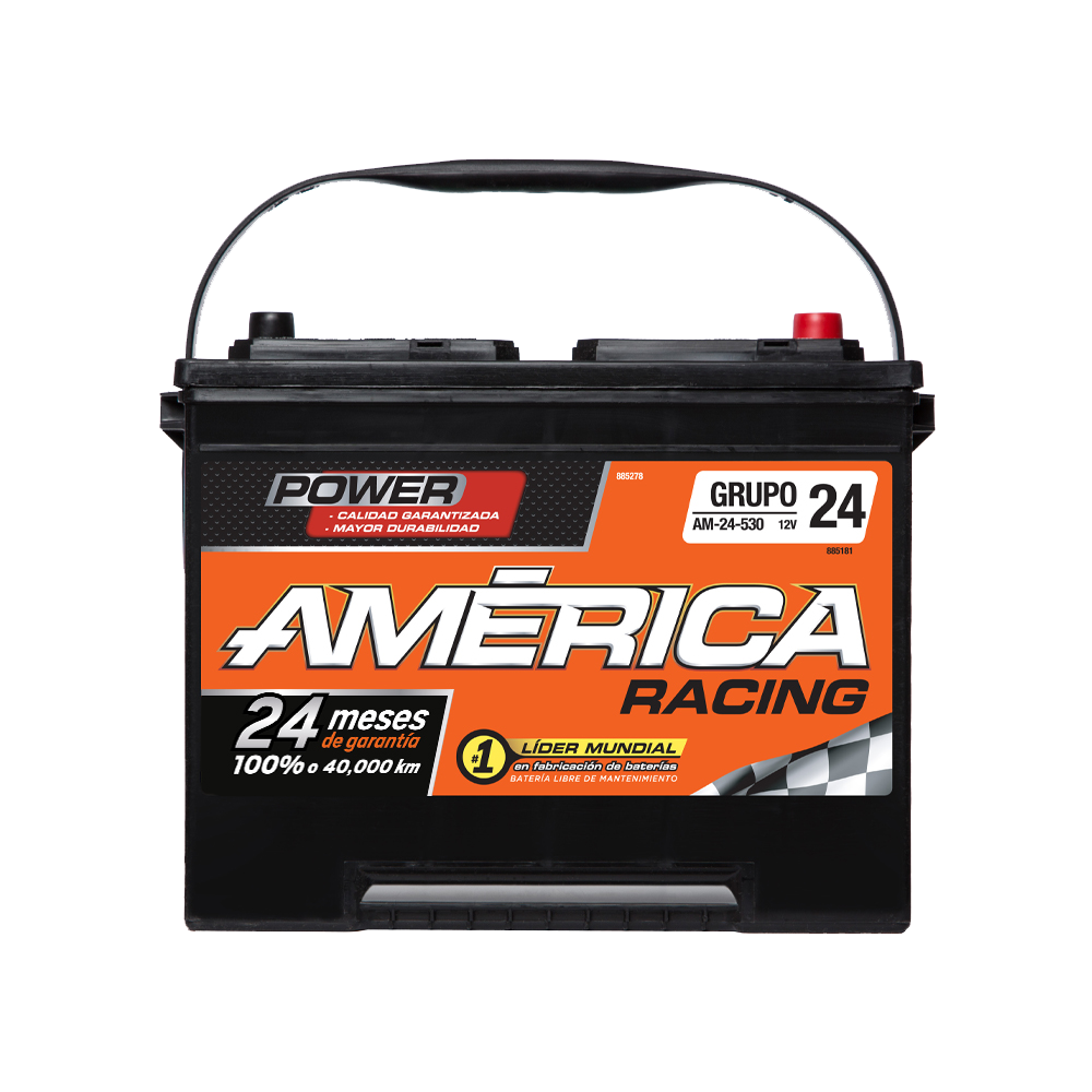 BATERIA AUTOMOTRIZ AMERICA BCI AM-24-530 12V 530 CCA