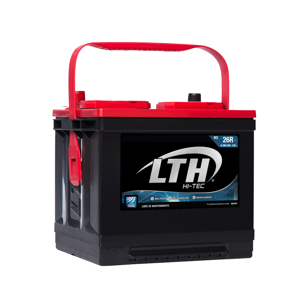BATERIA AUTOMOTRIZ LTH HITEC BCI H-26R-500 12 V 500 CCA - Imagen 2
