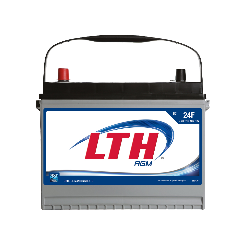 BATERIA AUTOMOTRIZ LTH AGM BCI L-24F-710 AGM 12 V 710 CCA