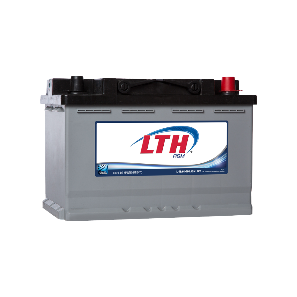 BATERIA AUTOMOTRIZ LTH AGM BCI L-48/91-760 AGM 12 V 760 CCA - Imagen 2