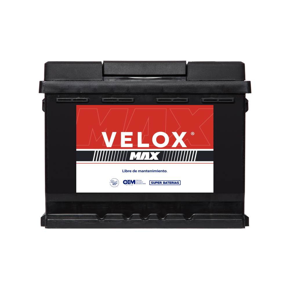 BATERIA AUTOMOTRIZ VELOX MAX BCI BAT-47-525 12 V 525 CCA