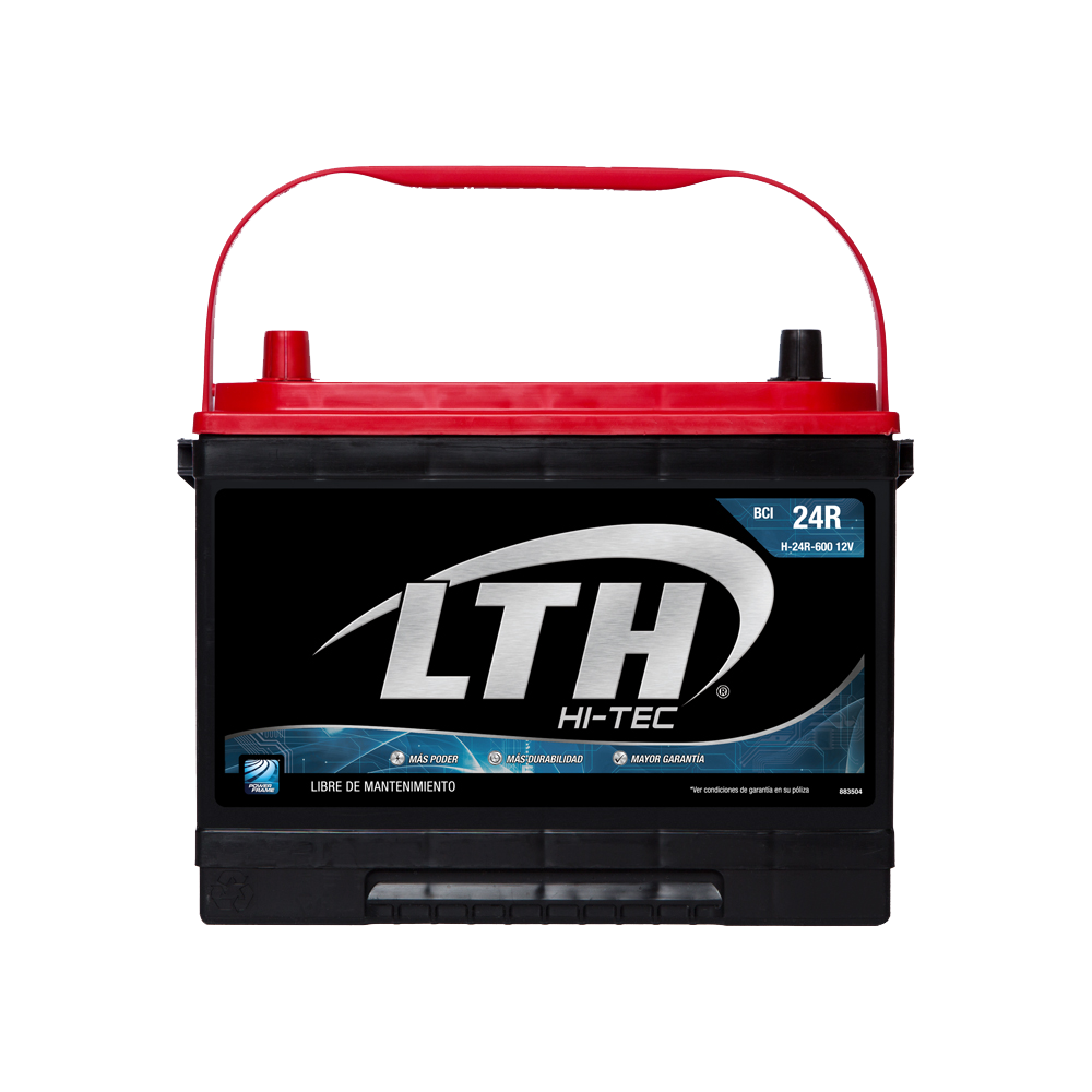 BATERIA AUTOMOTRIZ LTH HITEC BCI H-24R-600 12 V 600 CCA