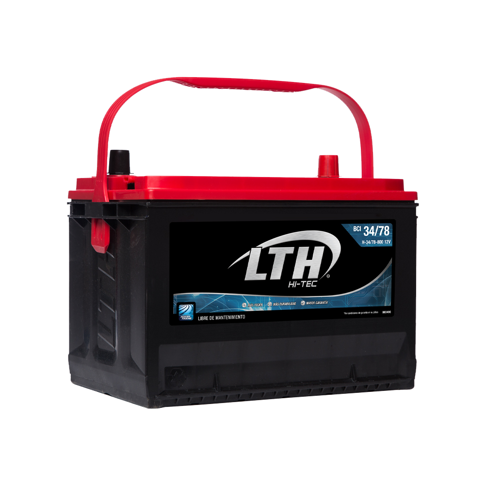 BATERIA AUTOMOTRIZ LTH HITEC BCI H-34/78-800 12 V 800 CCA - Imagen 2