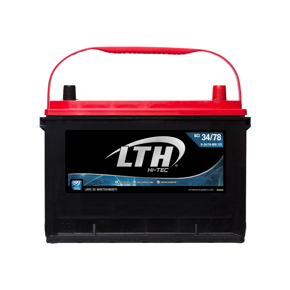BATERIA AUTOMOTRIZ LTH HITEC BCI H-34/78-800 12 V 800 CCA
