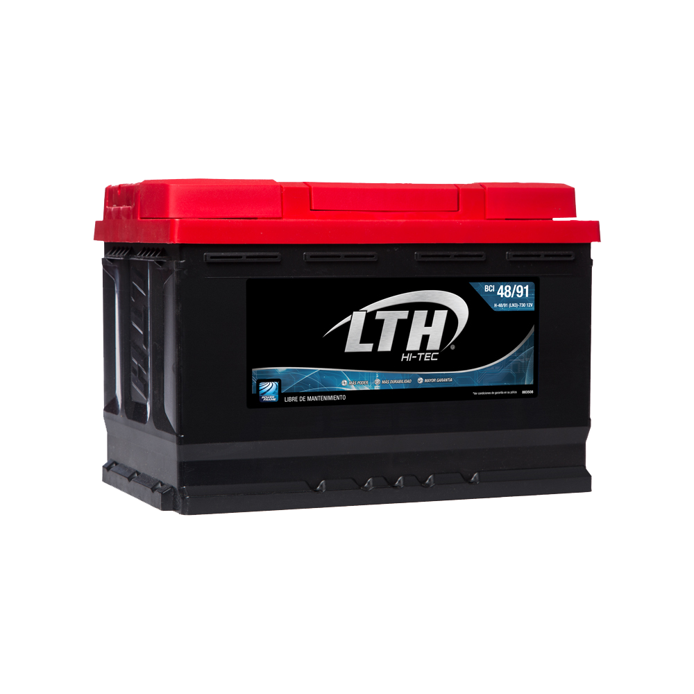 BATERIA AUTOMOTRIZ LTH HITEC BCI H-48/91(LN3)-730 12 V 730 CCA - Imagen 2