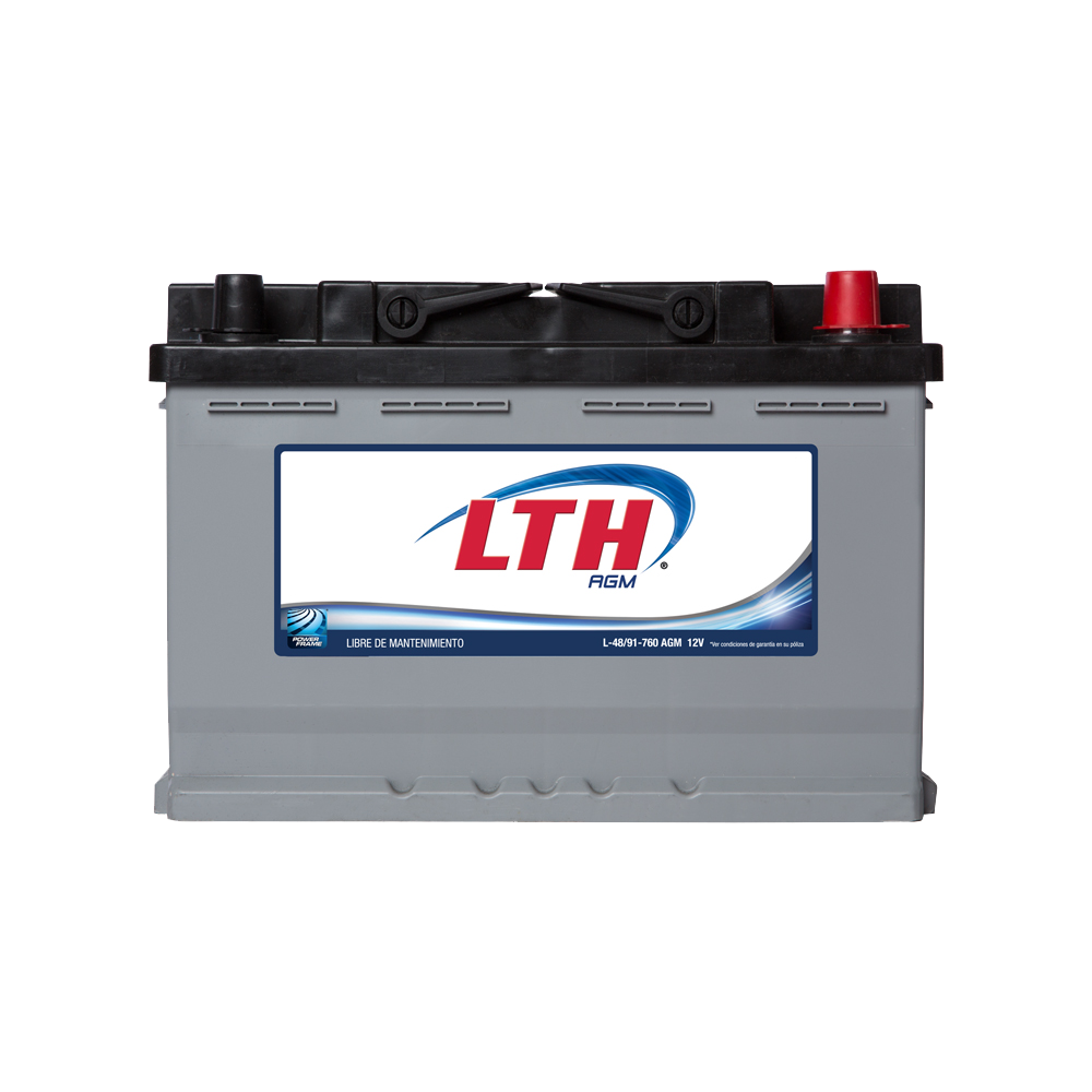 BATERIA AUTOMOTRIZ LTH AGM BCI L-48/91-760 AGM 12 V 760 CCA
