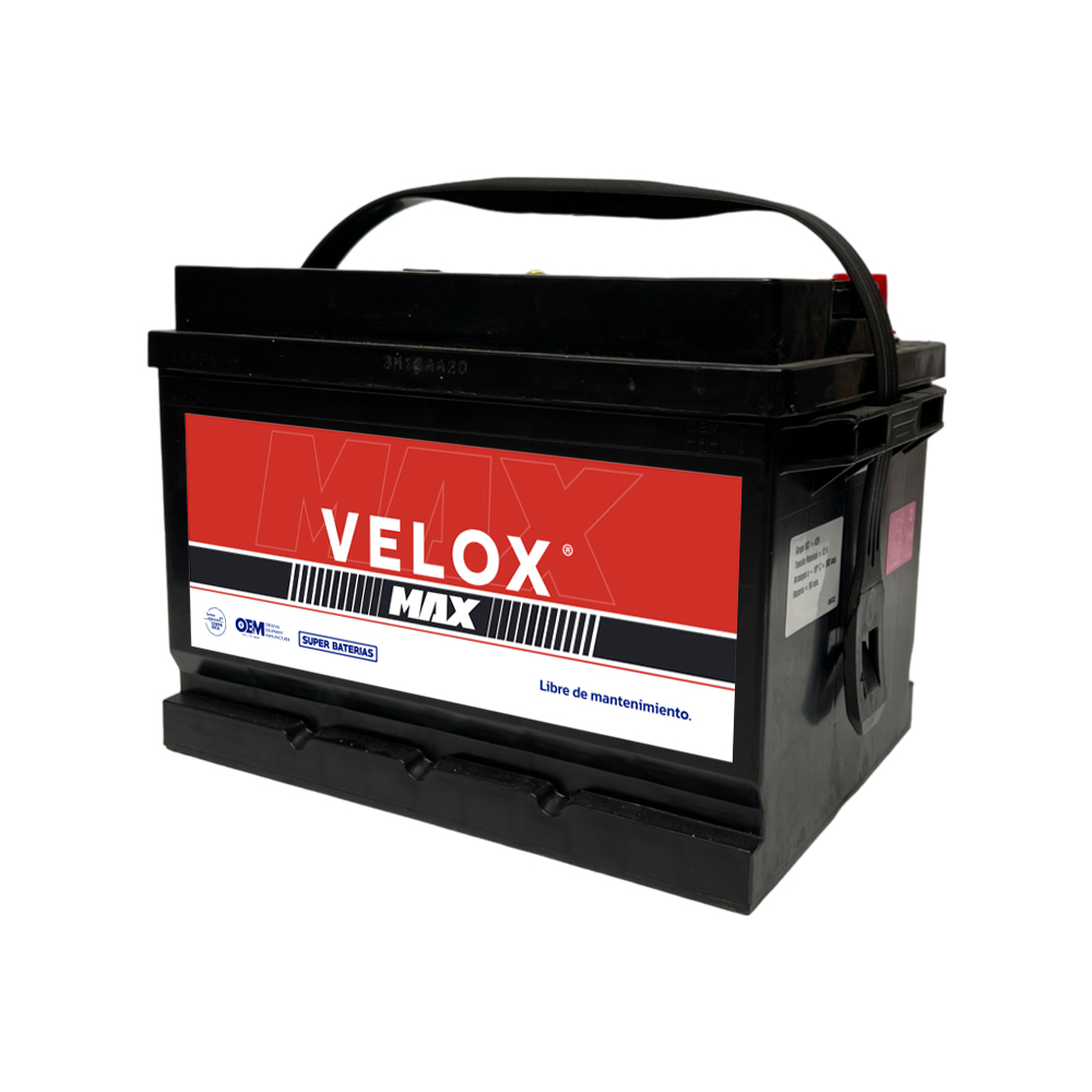 BATERIA AUTOMOTRIZ VELOX MAX BCI BAT-42R-500 12 V 500 CCA - Imagen 3