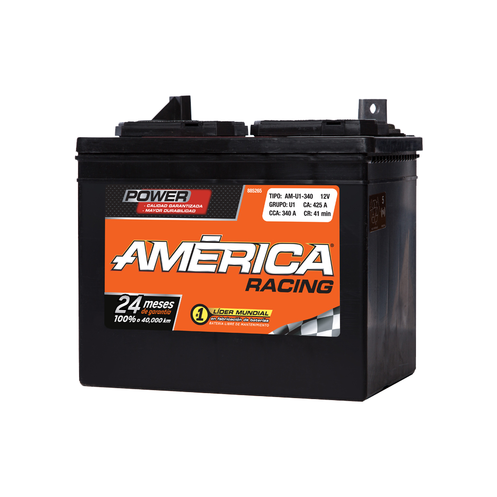 BATERIA AUTOMOTRIZ AMERICA BCI AM-U1-340 ---- 12V 340 CCA - Imagen 3