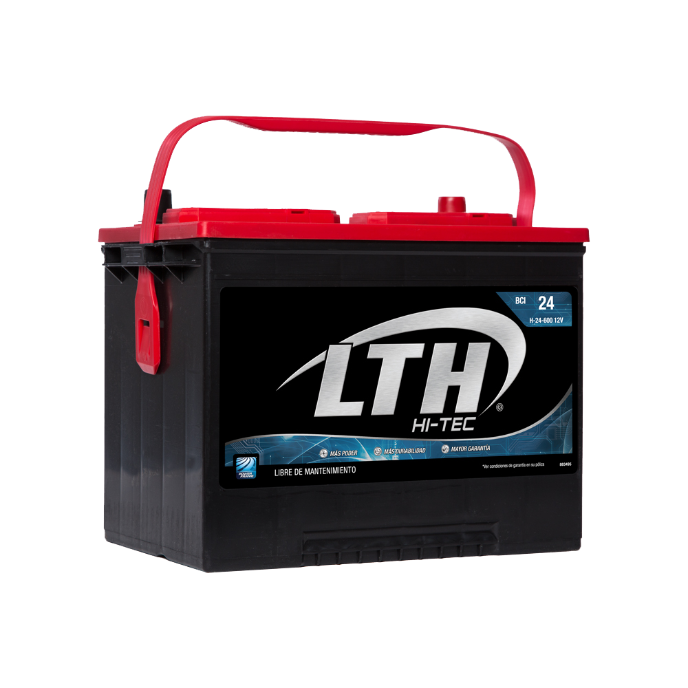 BATERIA AUTOMOTRIZ LTH HITEC BCI H-24-600 12 V 600 CCA - Imagen 2