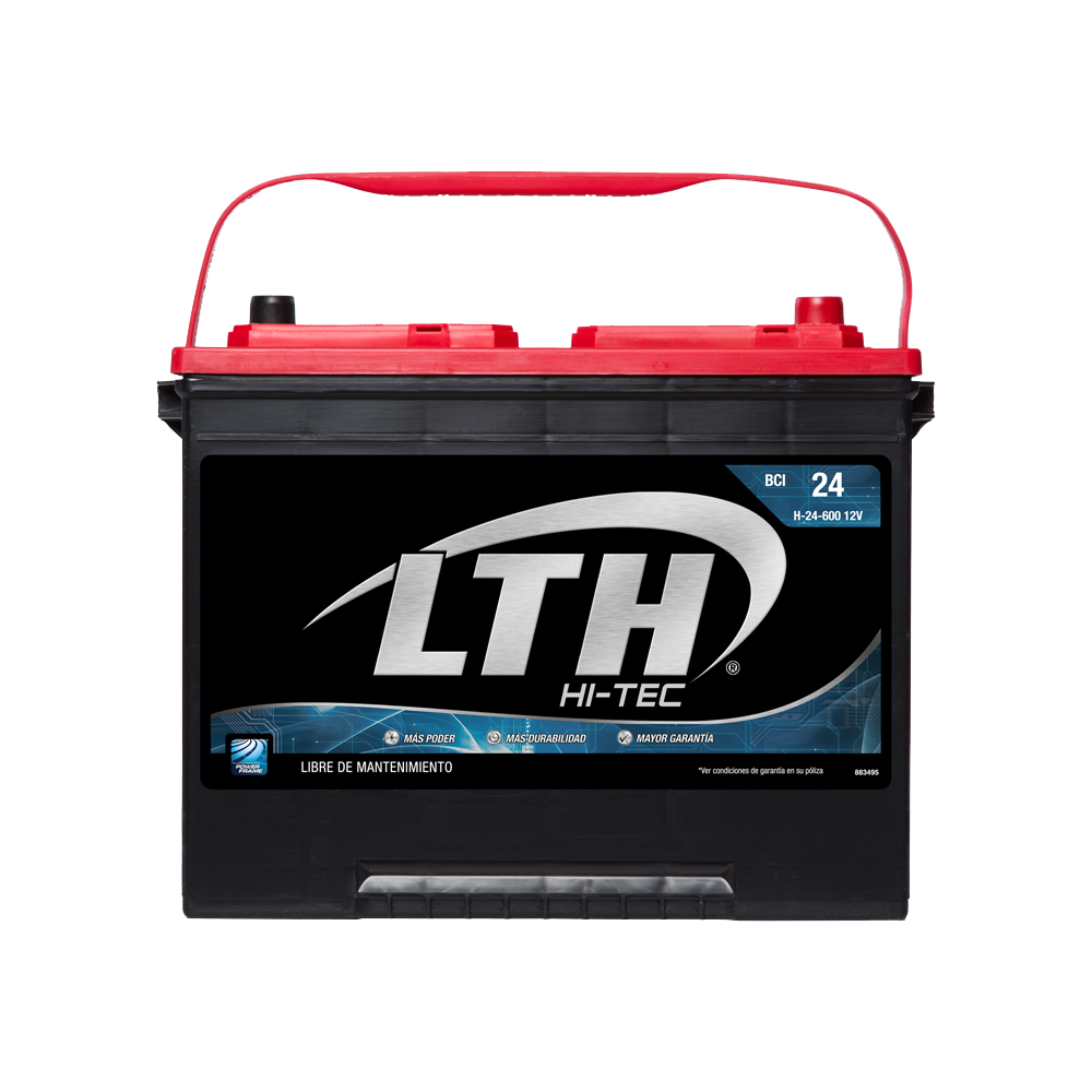 BATERIA AUTOMOTRIZ LTH HITEC BCI H-24-600 12 V 600 CCA