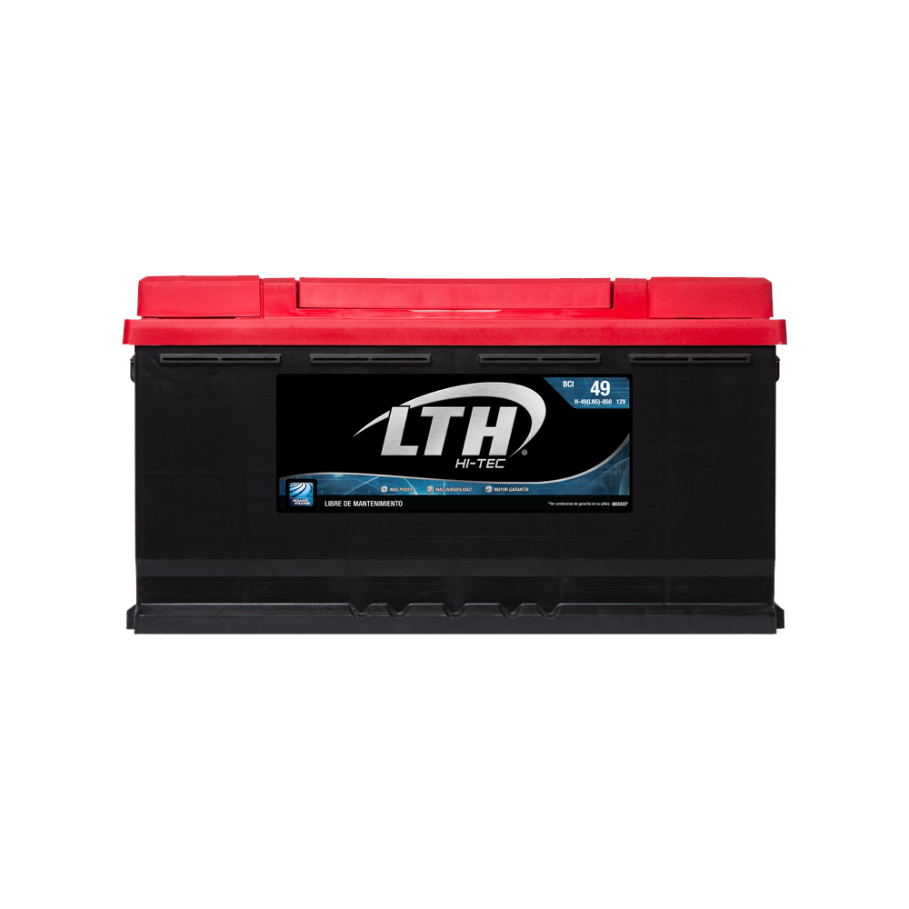 BATERIA AUTOMOTRIZ LTH HITEC BCI H-49(LN5)-850 12 V 850 CCA