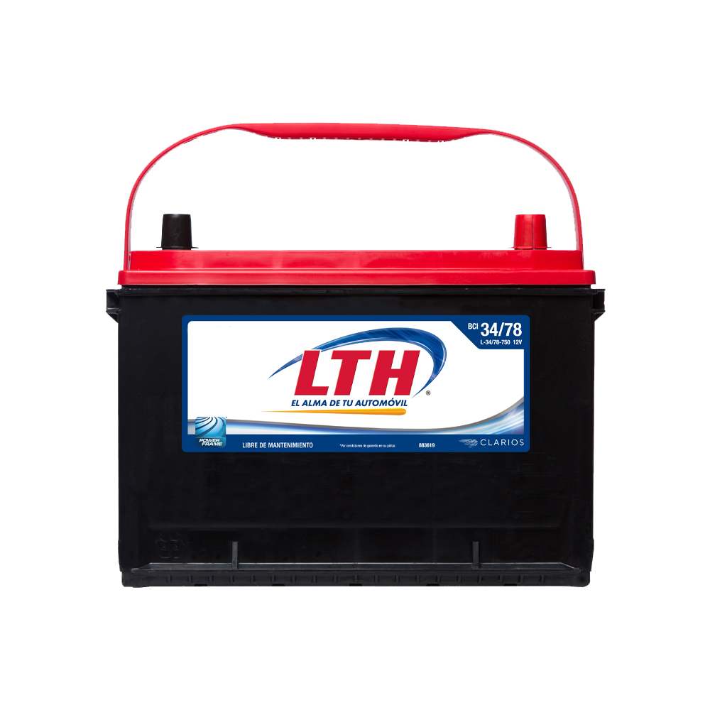 BATERIA AUTOMOTRIZ LTH BCI L-34/78-750 12 V 750 CCA